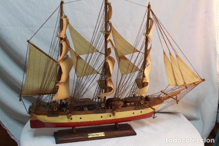 Maqueta De Barco Clipper Siglo Xix Con Muchos Vendido En Venta