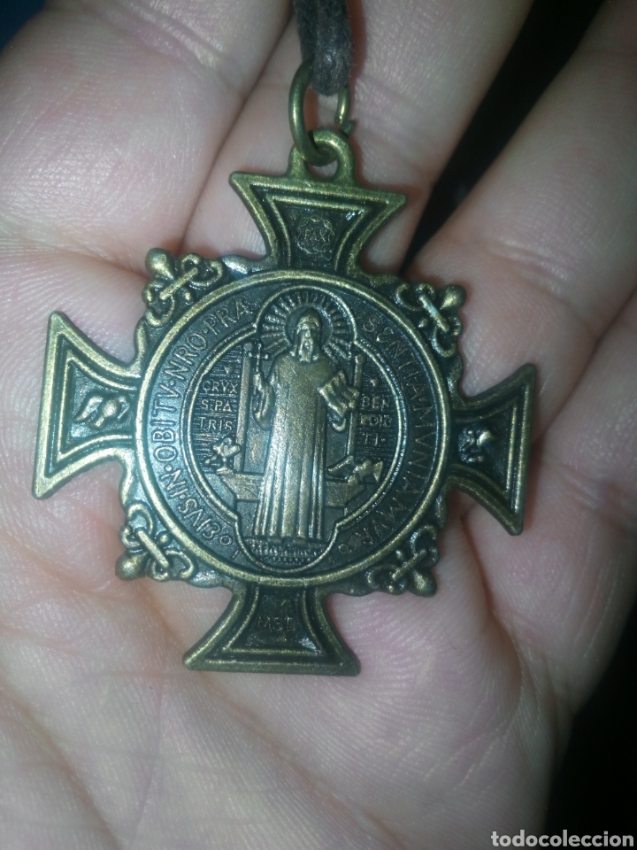 Medalla Religiosa Medalla De San Benito Comprar Medallas Religiosas Antiguas En