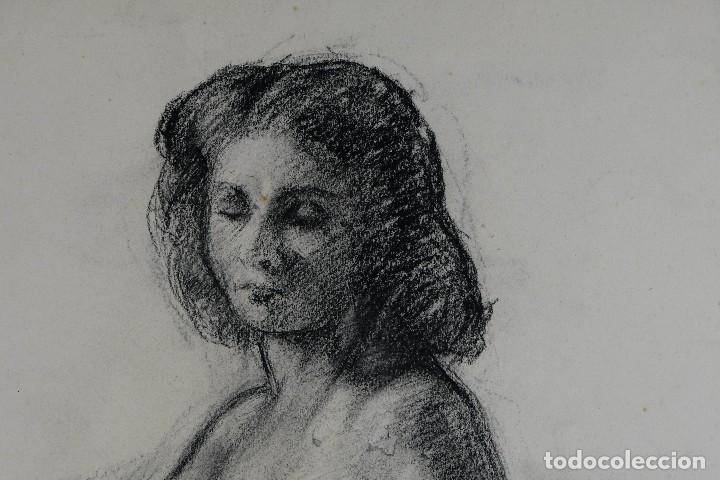 Dibujo Al Carboncillo Desnudo Femenino Firmado Comprar Dibujos Contempor Neos Siglo Xx En