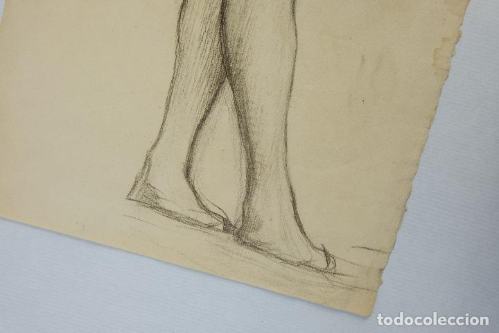 dibujo al carboncillo desnudo femenino principi Comprar Dibujos Contemporáneos siglo XX en