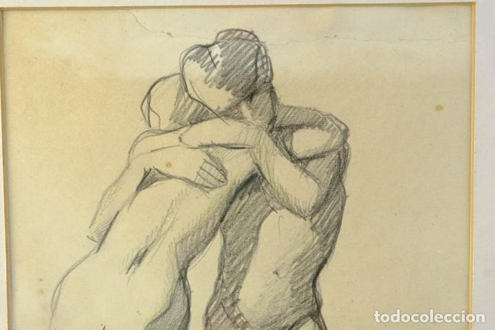 Dibujo Al Carboncillo Desnudo Masculino Y Femen Comprar Dibujos