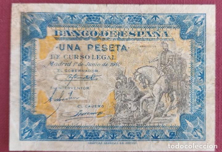 Billete De Peseta De De Junio De Hern Comprar Billetes