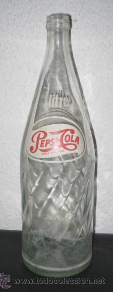 Botella De Pepsi Cola De Vidrio Litro A Os Vendido En Venta