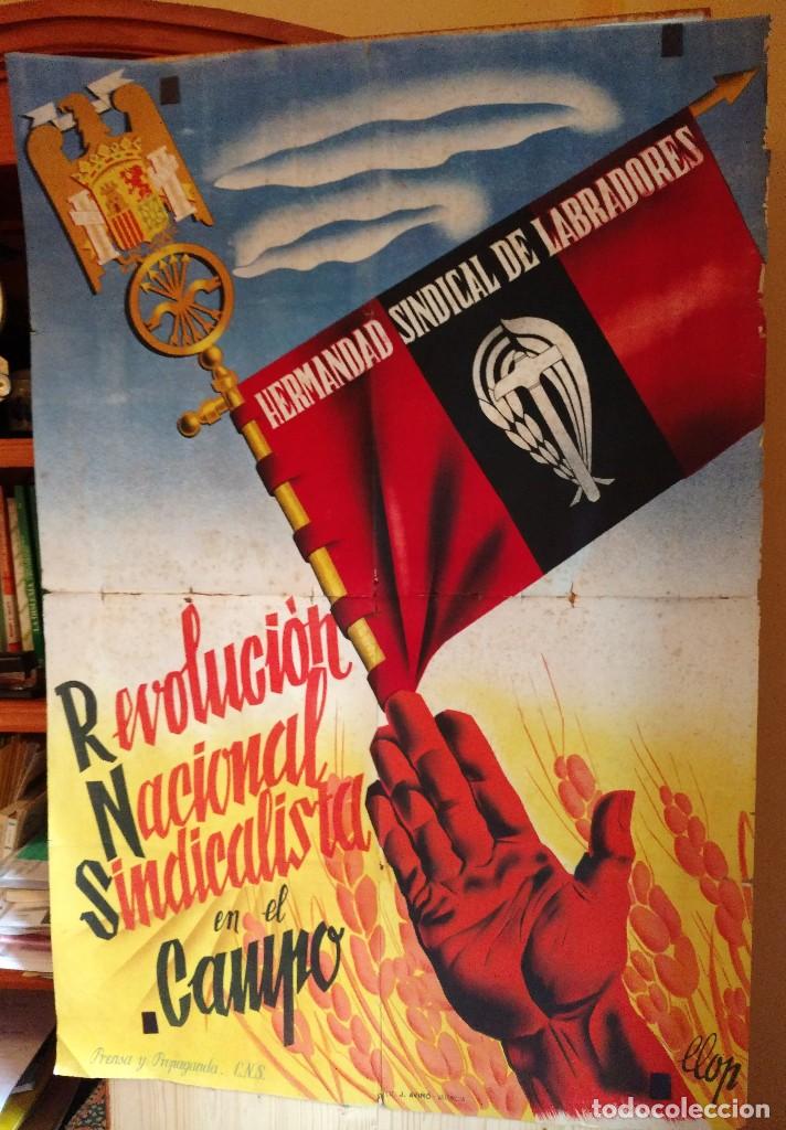 Zvcolec Cartel Original Revolucion Nacional Sin Vendido En Subasta