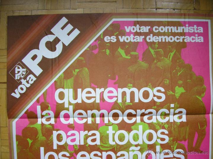 Vota Pce Votar Comunista Es Votar Democracia Ca Comprar Carteles