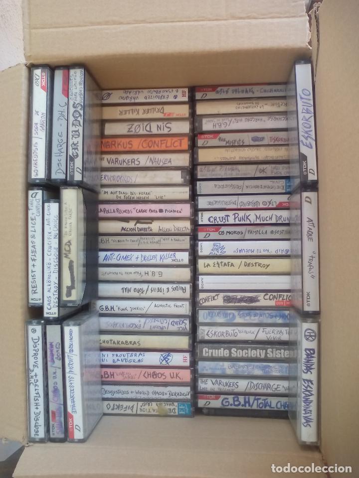 Lote De Cassettes De Grupos De M Sica Punk Comprar Casetes