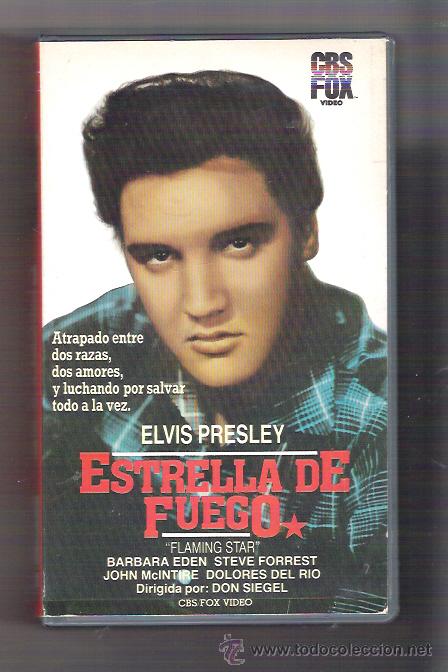 Cine: VHS ESTRELLA DE FUEGO - ELVIS PRESLEY - Foto 1 - 17030620