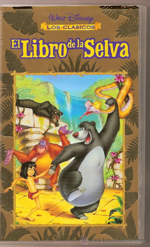 El Libro De La Selva Comprar Películas Infantil En Vhs En