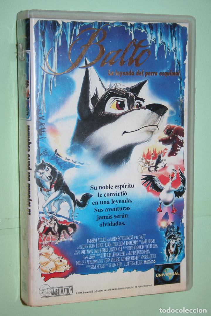 Balto El Perro Esquimal Vhs Cine Infantil Comprar Pel Culas De