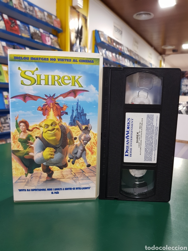 Vintage Shrek VHS Video Tape Mike Myers Dream Works 53 OFF