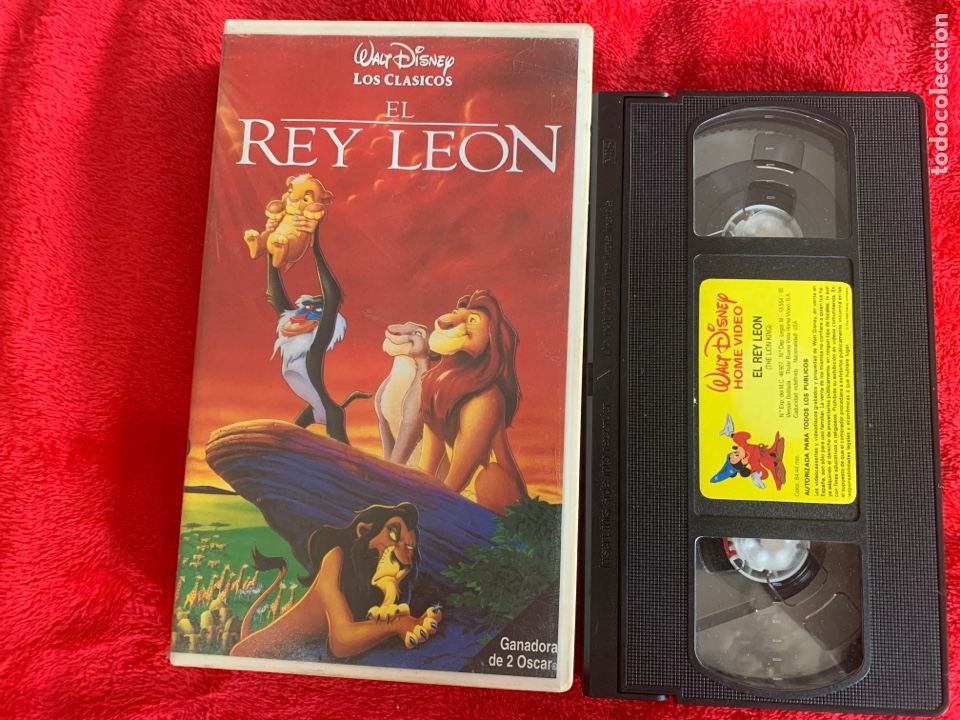 El Rey Le N Los Cl Sicos De Disney Pel Cula Vhs Vendido En Venta