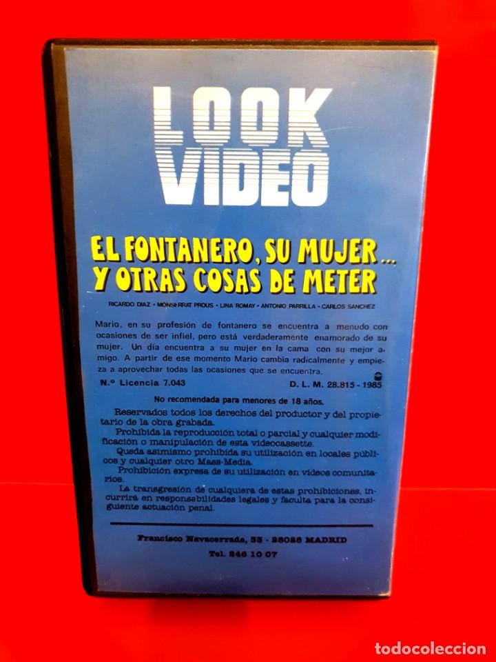 el fontanero su mujer y otras cosas de meter Comprar Películas de cine VHS en todocoleccion