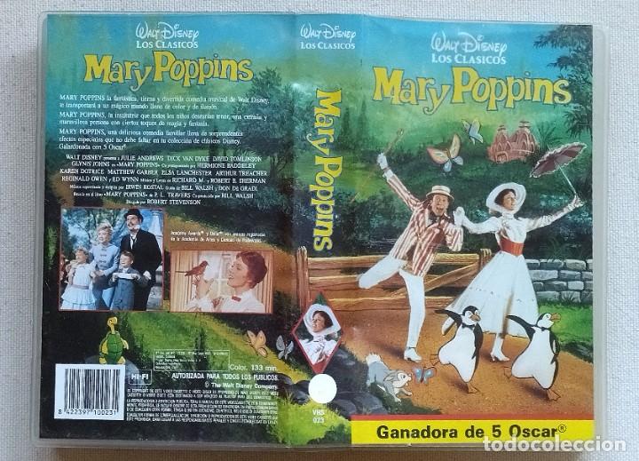 Mary Poppins Disney Cl Sicos Vhs Comprar Pel Culas De Cine Vhs En