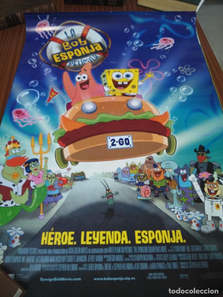 Poster De Cine Bob Esponja La Pelicula Po Comprar Carteles Y