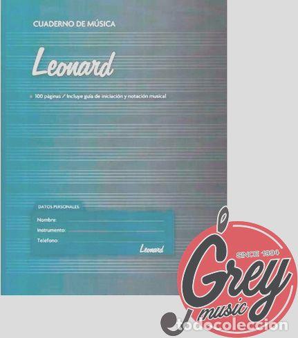 Cuaderno Pentagramado Leonard Espiralado Pgi Comprar En