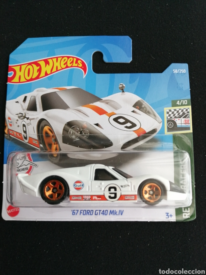 Hot Wheels Ford Gt Mkiv Gulf Blanco Buy Model Cars At