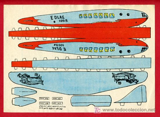 Recortable Avion Publicidad De Emulsion Scott Vendido En Venta