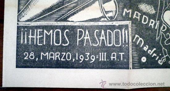 Resultado de imagen de 28 de marzo 1939 Madrid