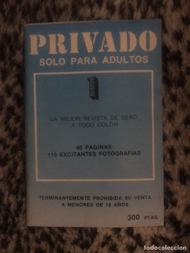 Revista Publicaci N Solo Para Adultos Privado N Comprar Otras