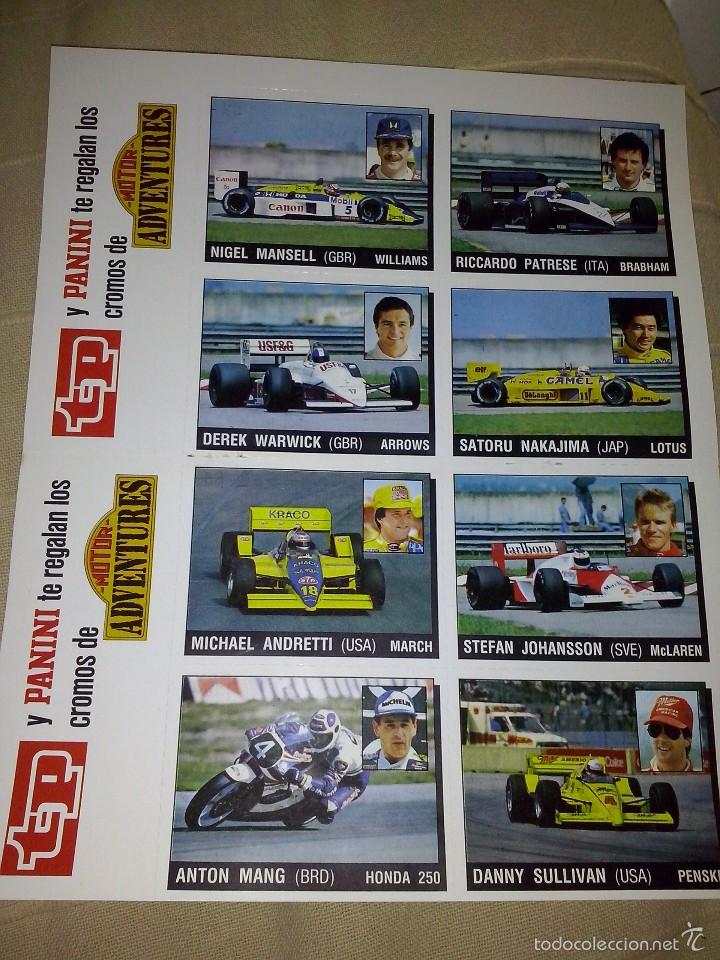 Cromos Tp Y Panini Motor Adventures 12 Cromos Comprar Cromos Antiguos