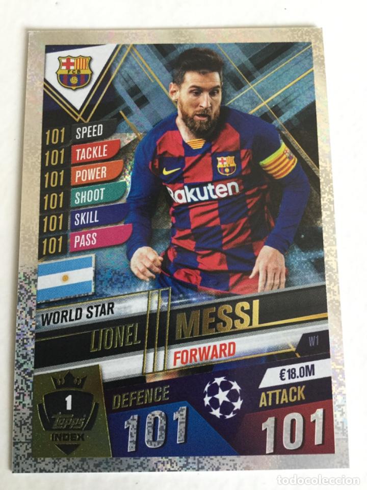 Lionel Messi Barcelona Topps Match Attax Ue Vendido En Venta