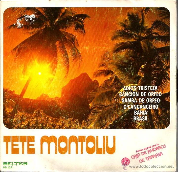 Single Tete Montoliu Temas Brasile Os En Clav Comprar Discos