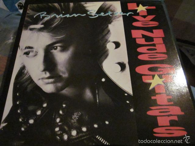 Brian Setzer Live Nude Guitars Lp Stray C Vendido En Venta