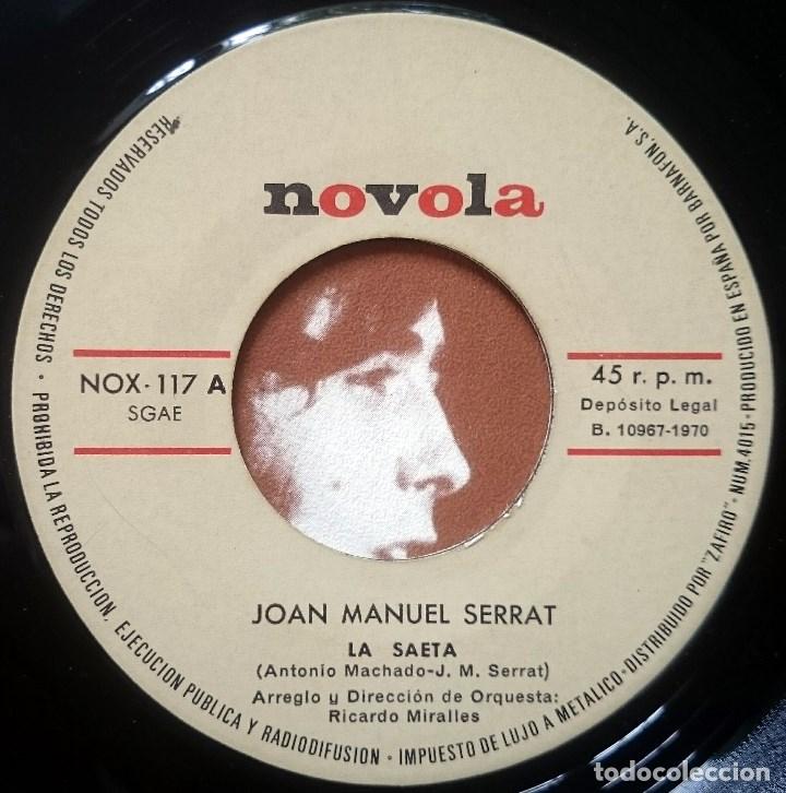 Joan Manuel Serrat La Saeta Cantares Single Comprar Discos Single