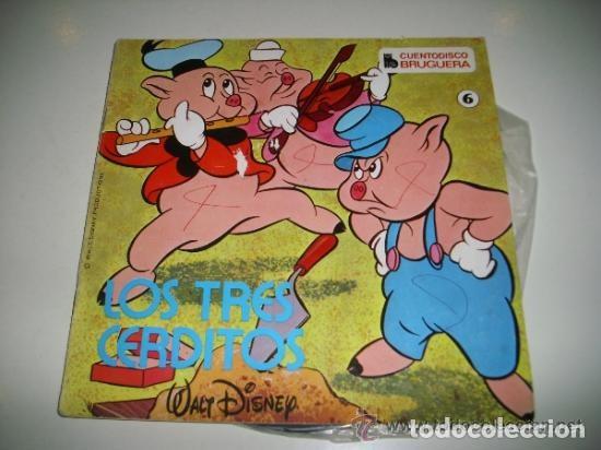 Los Tres Cerditos Cuento Disco 1979 Bruguera Wa Comprar Discos