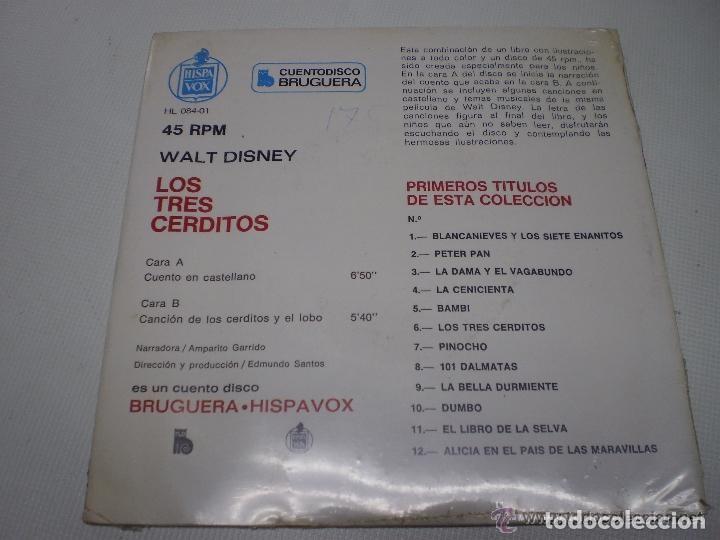 Los Tres Cerditos Cuento Disco Bruguera Wa Comprar Discos