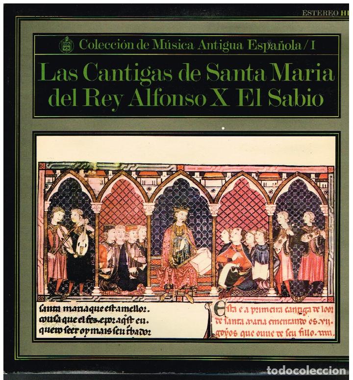 Las Cantigas De Santa Maria Del Rey Alfonso X E Comprar Discos Lp