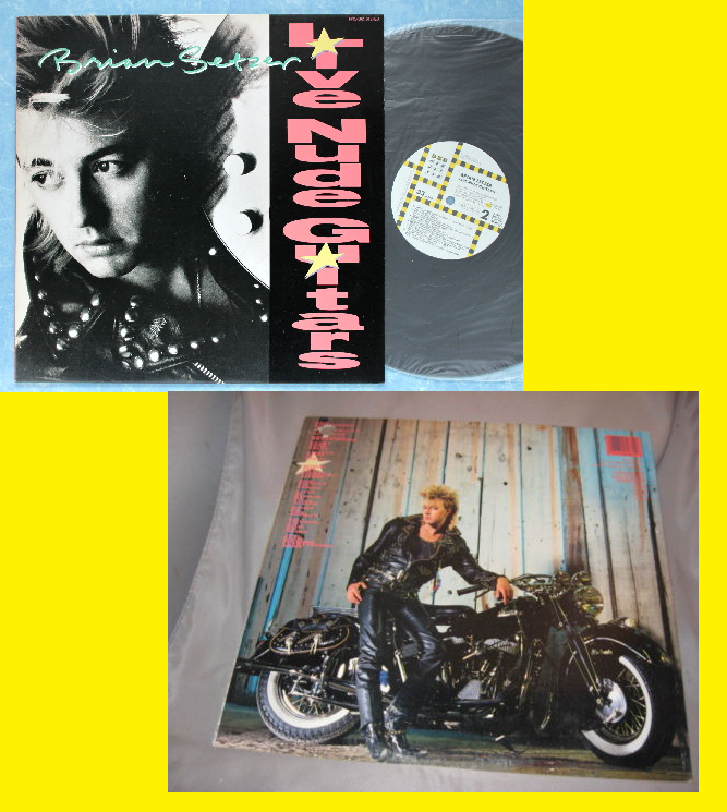 Stray Cats Brian Setzer Live Nude Guitars 88 Vendido En Venta