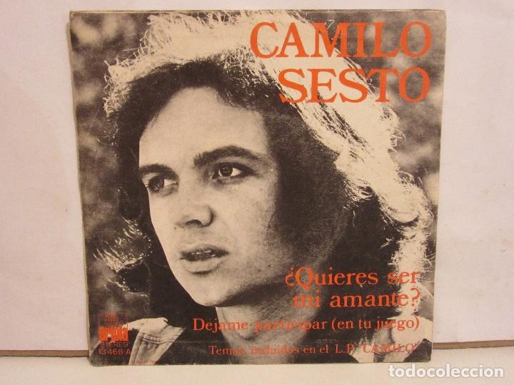 Camilo Sesto Quieres Ser Mi Amante Comprar Discos Singles