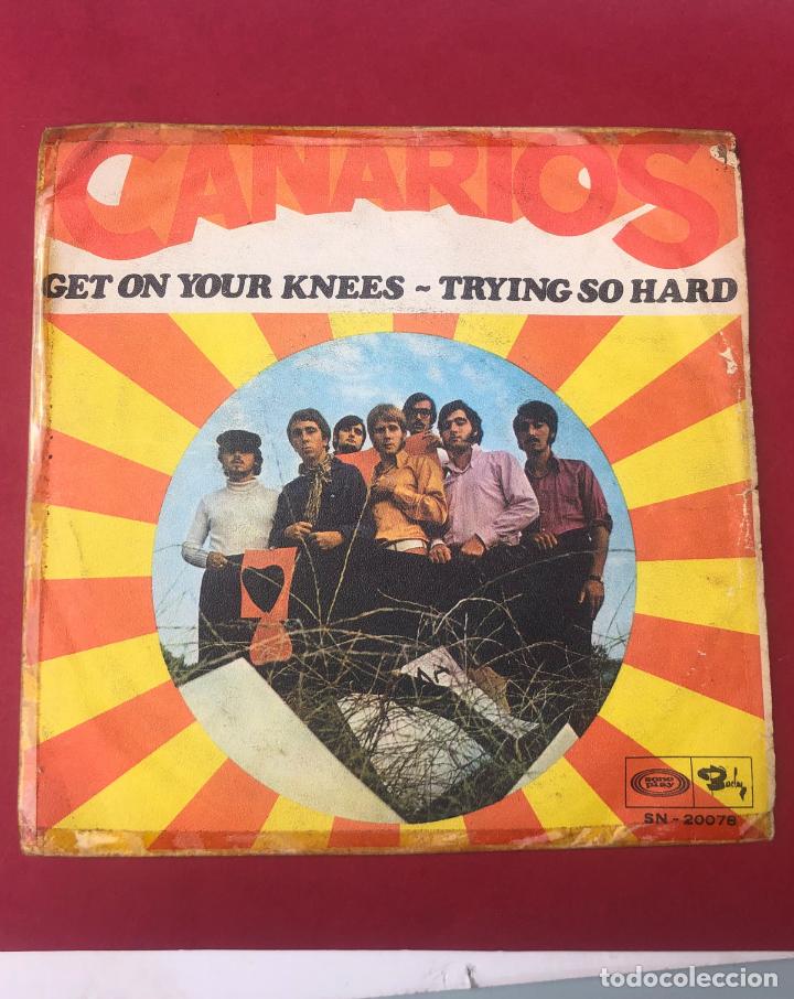 Disco Vinilo Single Canarios Get On Your Knee Comprar Discos