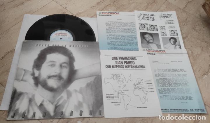 Juan Pardo Bravo Por La Musica Lp Hispavox Comprar Discos LP