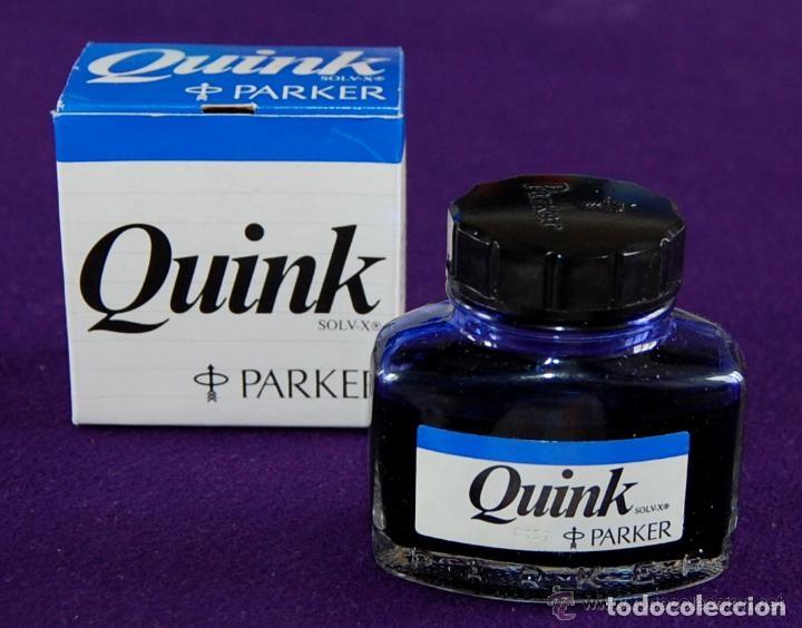 Tintero Quink Parker Tinta Azul Permanente 57 Vendido En Venta