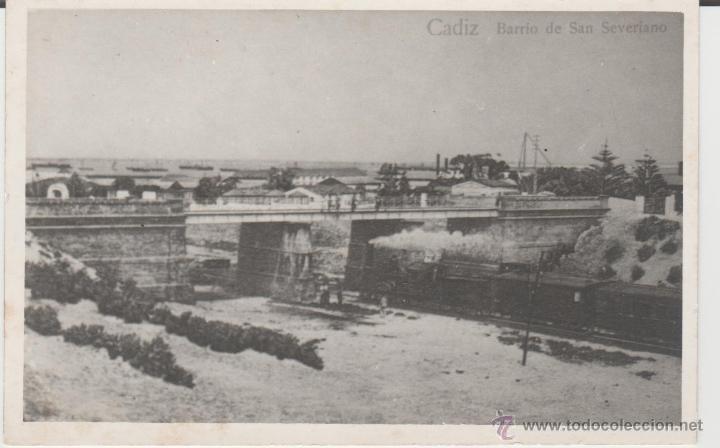 Antigua foto de cádiz puente de san severiano Vendido en Venta