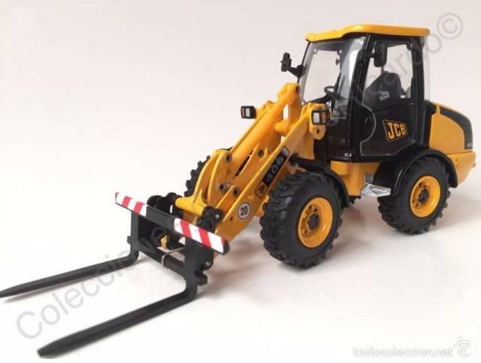 Pala Cargadora Con Horquillas Jcb 406 1 35 Comprar Juguetes