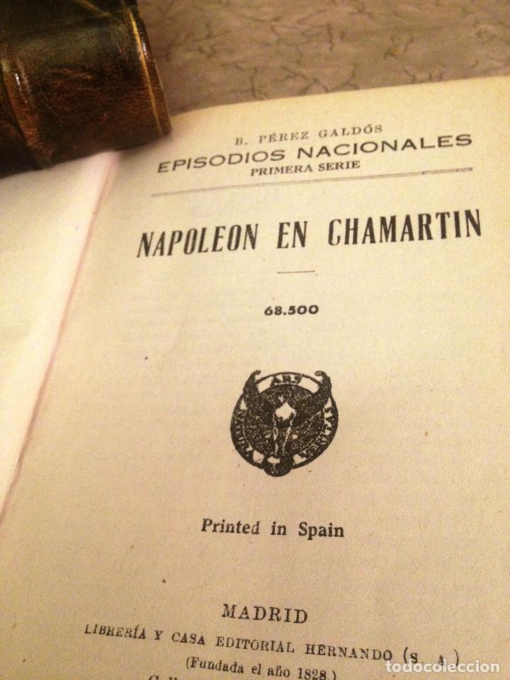 Libros antiguos: EPISODIOS NACIONALES- Benito Perez Galdós- 1941- 2 tomos- raros- - Foto 3 - 87238276