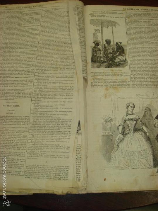 la ilustracion periódico universal año 1853 Comprar Libros antiguos