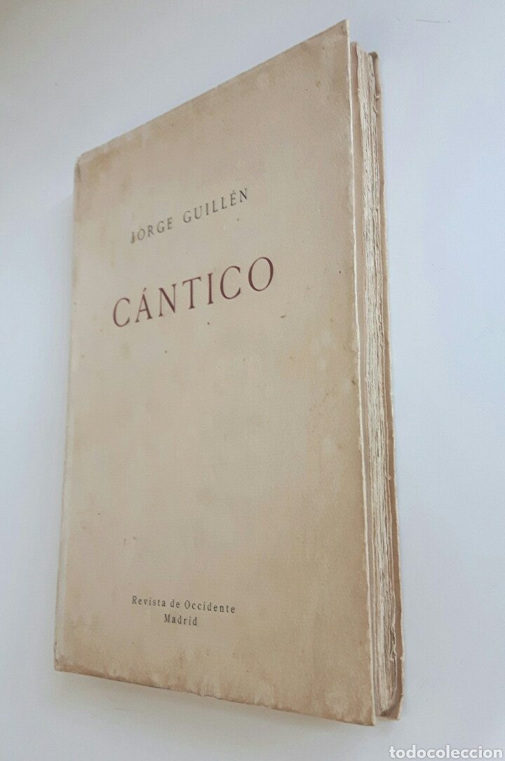 jorge guillén cántico 1928 primera edición Comprar Libros