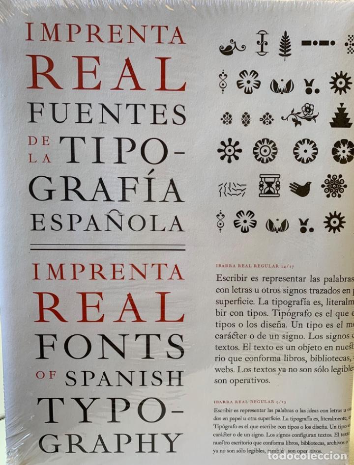 Imprenta real fuentes de la tipografía español Vendido en Venta