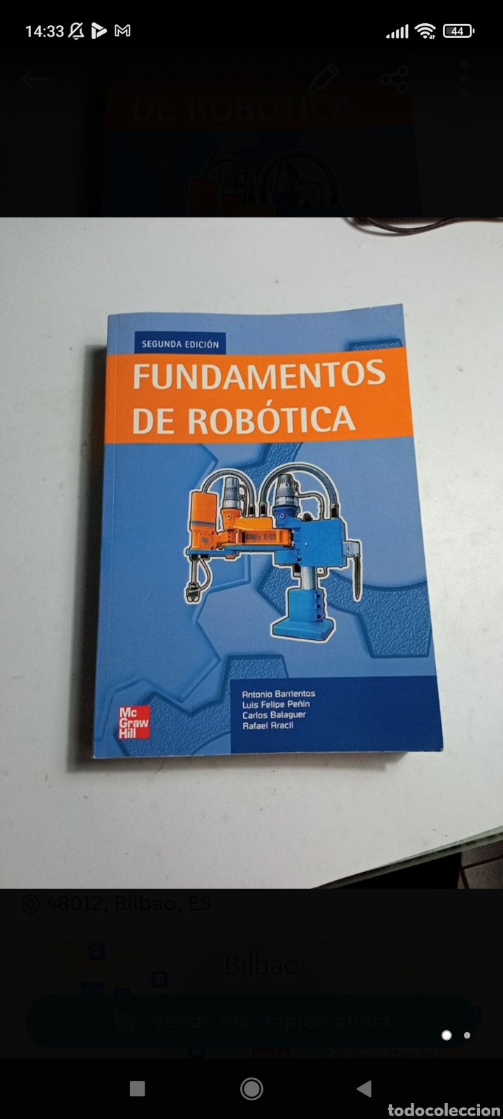 Fundamentos De Robotica Comprar F Sica Qu Mica Y Matem Ticas En