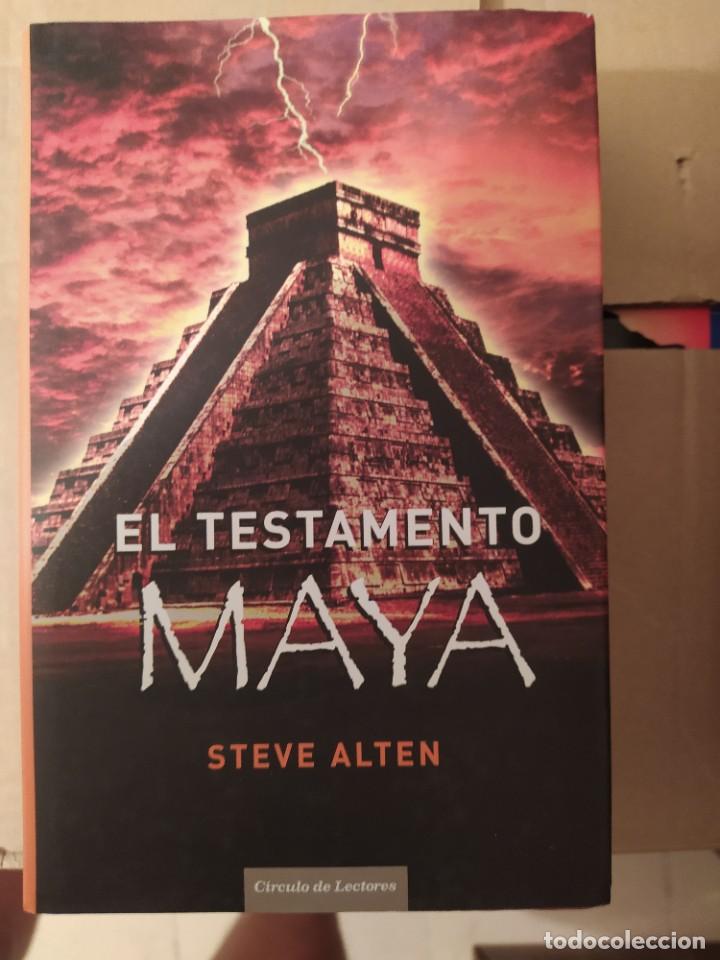 El Testamento Maya Steve Alten Envio Certificad Comprar Libros Nuevos