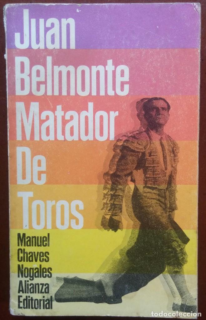 Juan Belmonte Matador De Toros Manuel Chaves Vendido En Venta