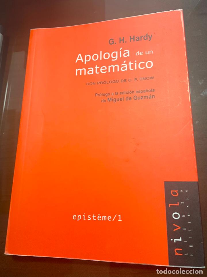 Apologia De Un Matematico G H Hardy Vendido En Venta Directa 250151025