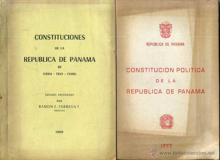 constituciones de la república de panamá Comprar Libros de derecho