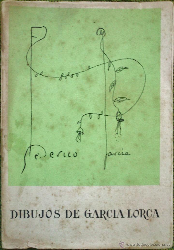 DIBUJOS DE GARCÍA LORCA,1949,GREGORIO PRIETO,MADRID,AGUADO,PRIMERA EDICIÓN,VER LAS FOTOS (Libros de Segunda Mano (posteriores a 1936) - Literatura - Ensayo)
