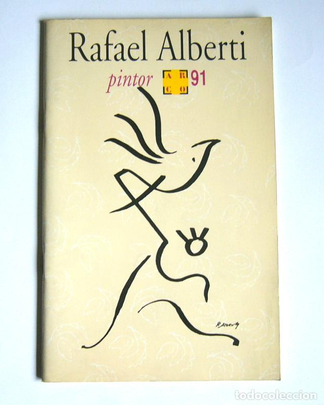 Rafael Alberti Pintor Folleto Editado Con M Comprar Libros De