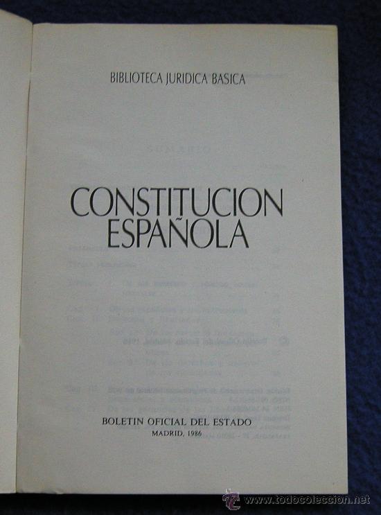 constitución española editado por el boletín of Comprar Libros de